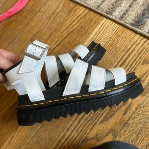 Doc Martens platform sandals